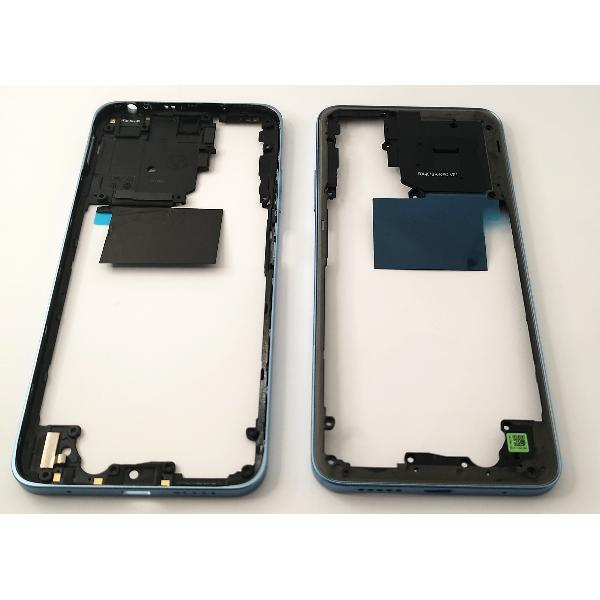 Carcasa o marco central azul para Xiaomi Redmi Note 12S