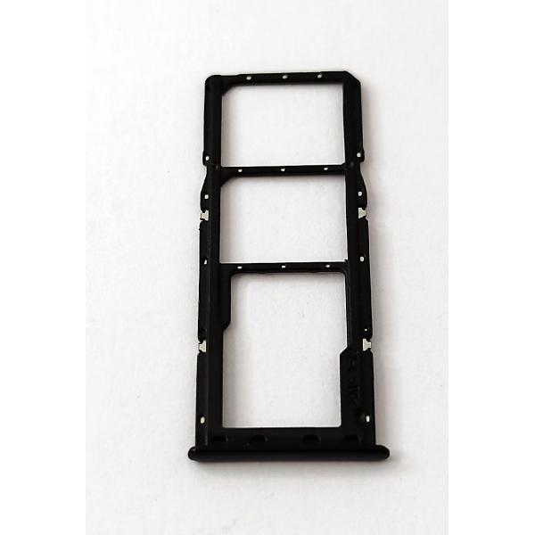 Soporte o bandeja dual sim negra para Samsung Galaxy A71 A715F A715 calidad premium