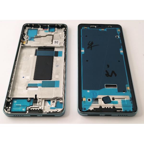 Carcasa central o marco verde para Xiaomi Redmi Note 13 Pro 5G calidad premium