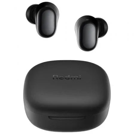 Auriculares Bluetooth Xiaomi Redmi Buds 6 Play con estuche de carga/ Autonomía 7h/ Negros - PixelPlaza