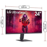 Monitor Gaming LG UltraGear 24G411A-B 23.7"/ Full HD/ 1ms/ 144Hz/ IPS/ Negro - PixelPlaza