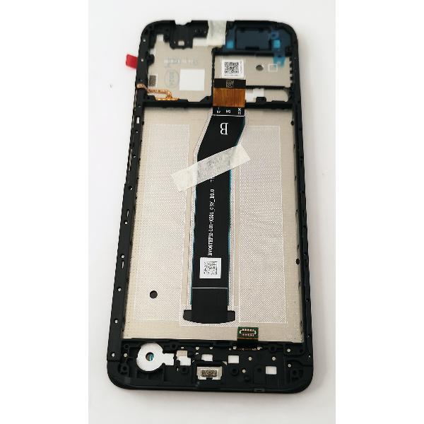 Pantalla lcd para Xiaomi Redmi A3 mas tactil negro con marco negro 5600010C3Y00 Service Pack