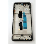 Pantalla lcd para Xiaomi Redmi Note 13 Pro 4G mas tactil negro con marco negro 56000300N600 Service Pack
