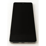 Pantalla lcd para Vivo V29 mas tactil negro con marco plata compatible TFT