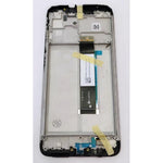 Pantalla lcd para Xiaomi Redmi 9T mas tactil negro con marco negro 560001J19S00 Service Pack