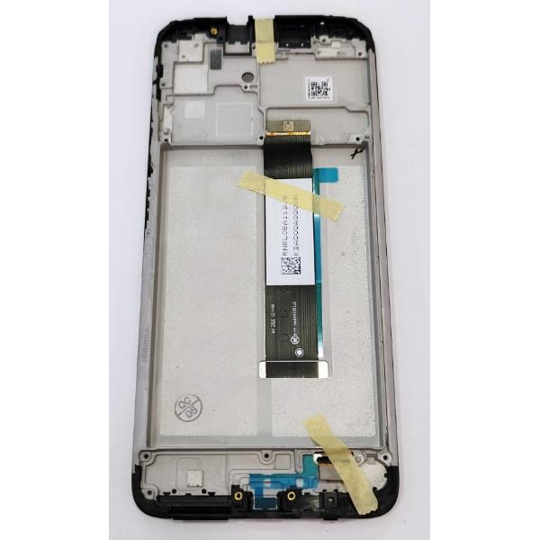 Pantalla lcd para Xiaomi Redmi 9T mas tactil negro con marco negro 560001J19S00 Service Pack