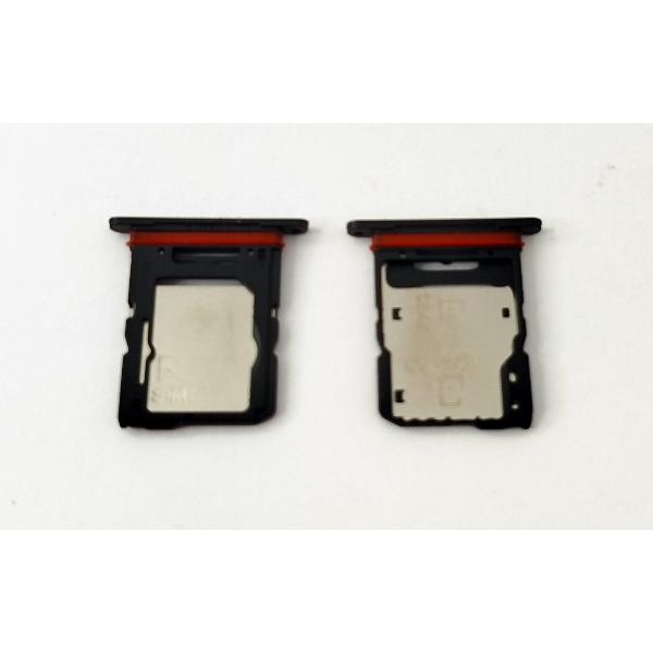 Soporte o bandeja sim negra Dual sim para Samsung Galaxy M55 5G calidad premium
