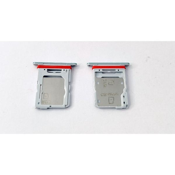 Soporte o bandeja sim verde claro Dual sim para Samsung Galaxy M55 5G calidad premium