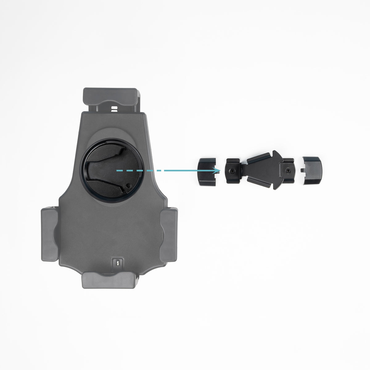 Soporte sobremesa - pared Tooq para tablet con antirrobo