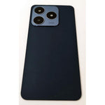 Tapa trasera o tapa bateria azul para Realme C63 4G con cristal de camara