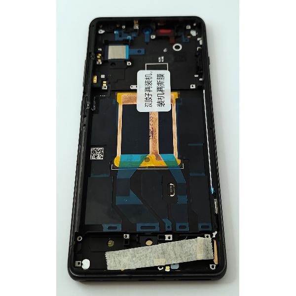 Pantalla lcd para Oneplus Ace 3 Oneplus 12R 5G mas tactil negro con marco negro calidad premium