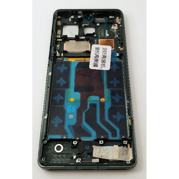 Pantalla lcd para Oneplus 12 5G mas tactil negro con marco verde calidad premium
