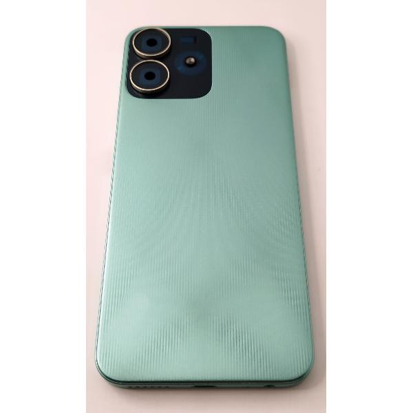 Tapa trasera o tapa bateria verde para ZTE Blade A73 4G
