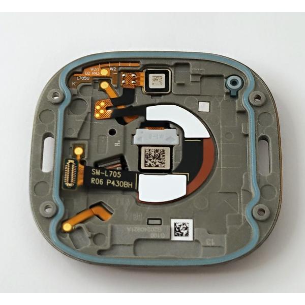 Tapa trasera o tapa bateria plata titanio para Samsung Galaxy Watch Ultra SM-L705F GH82-35162B Service Pack