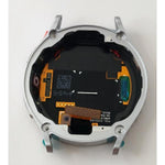 Pantalla lcd para Samsung Galaxy Watch 7 44mm L310 mas tactil negro con marco plata GH97-29845C Service Pack