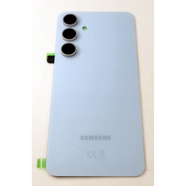 Tapa trasera o tapa bateria azul para Samsung Galaxy S24 FE S721B GH82-35832E Service Pack