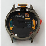 Pantalla Lcd para Samsung Galaxy Watch 7 44mm L310 mas tactil negro con marco verde GH97-29845A Service Pack