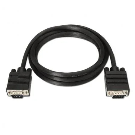 Cable SVGA Aisens A113-0069/ VGA Macho - VGA Macho/ Hasta 3W/ 10Mbps/ 3m/ Negro - PixelPlaza