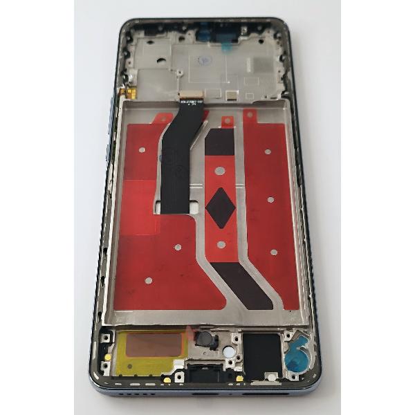 Pantalla lcd para Huawei Honor Magic 6 Lite 5G mas tactil negro con marco azul compatible TFT