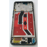 Pantalla lcd para Huawei Honor Magic 6 Lite 5G mas tactil negro con marco verde compatible TFT