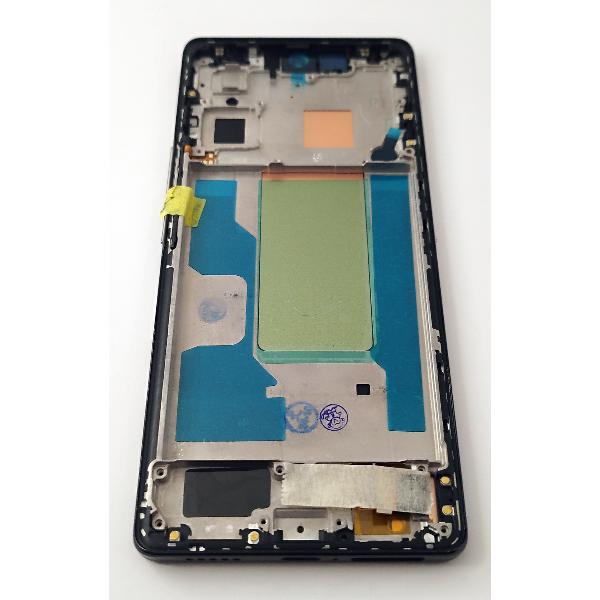 Pantalla lcd para Vivo V29 mas tactil negro con marco negro compatible Oled