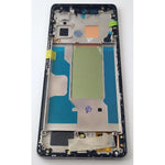 Pantalla lcd para Vivo V29 mas tactil negro con marco plata compatible Oled