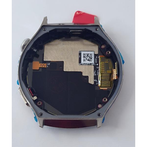Pantalla lcd para Huawei Watch 4 mas tactil negro con marco plata calidad premium