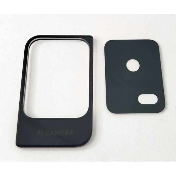 Cristal de camara con marco negro para TCL NxtPaper11 9466X calidad premium