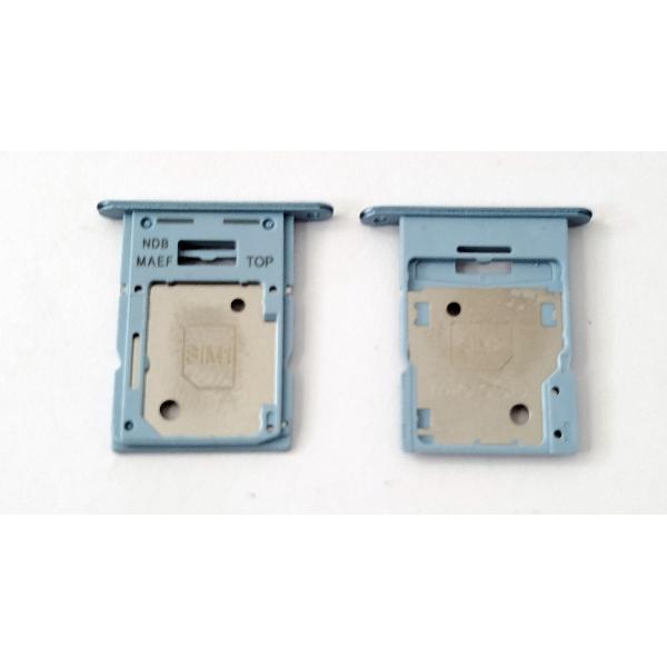 Soporte o bandeja sim azul claro Dual sim para Samsung Galaxy M15 5G calidad premium