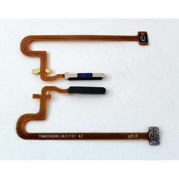 Flex sensor de huella negro para Oppo A57 4G CPH2387 calidad premium