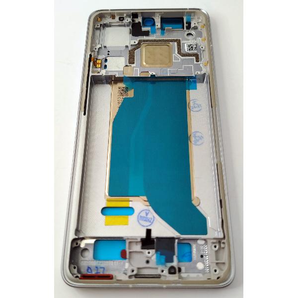 Carcasa o marco central plata para Xiaomi 14T Pro