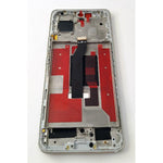 Pantalla lcd para Huawei Honor 90 5G mas tactil negro con marco plata compatible TFT