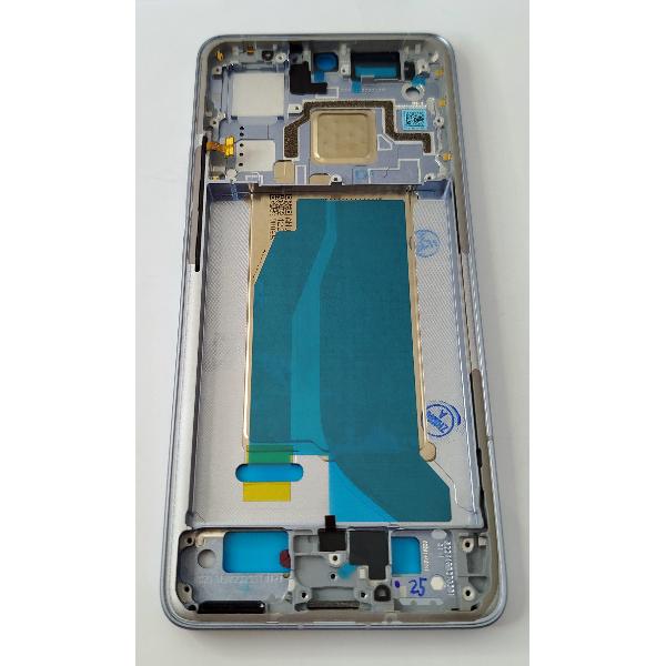 Carcasa o marco central azul para Xiaomi 14T Pro