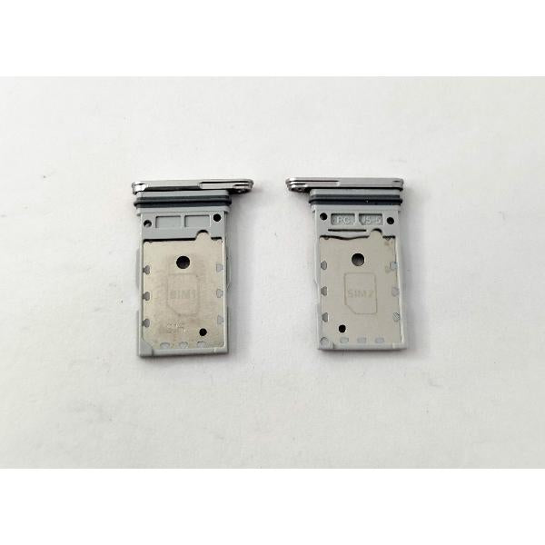 Soporte o bandeja sim blanca Dual sim para Samsung Galaxy S24 FE 5G S721 calidad premium