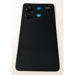 Tapa trasera o tapa bateria negra para Xiaomi Redmi Note 13 4G con cristal de camara