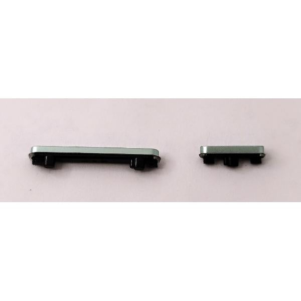 Set de 2 botones laterales verdes para Google Pixel 8 calidad premium