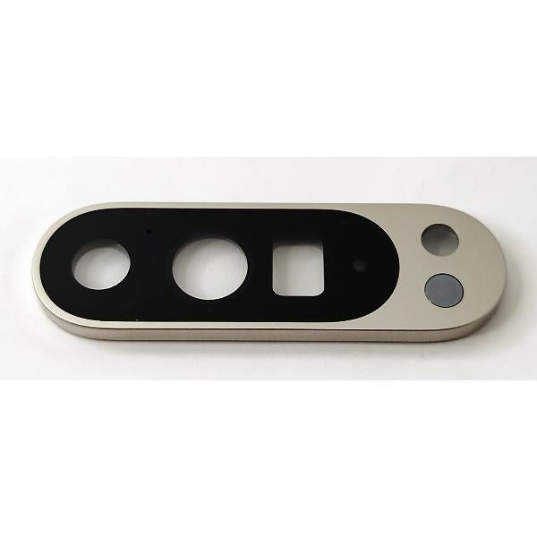 Cristal de camara para Google Pixel 9 Pro XL con marco blanco calidad premium