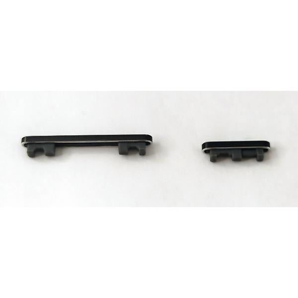 Set de 2 botones grises para Xiaomi Poco X6 Pro 5G calidad premium