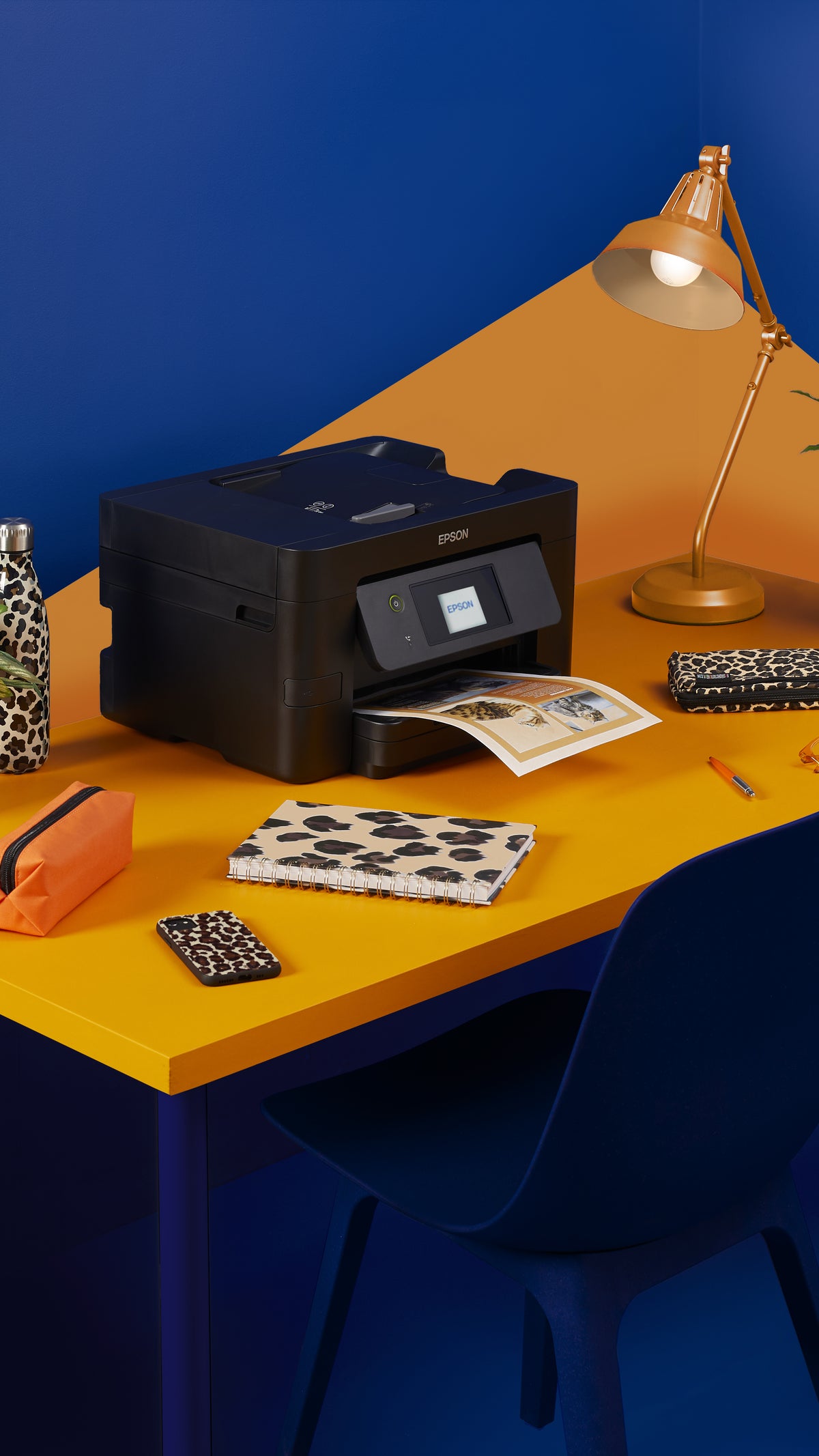 Multifunción inyección Epson workforce pro wf - 3820dwf color WiFi duplex fax