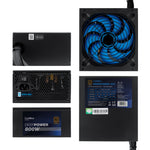 Fuente de alimentacion Coolbox gaming deeppower 800w 80 plus bronze - 14 cm - full range