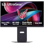 Monitor Gaming LG UltraGear 27G850A-B 27"/ 4K/ 1ms/ 240Hz/ IPS/ Regulable en altura/ Morado Grisáceo - PixelPlaza