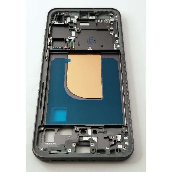Carcasa o marco central negro para Samsung Galaxy S23 FE S711