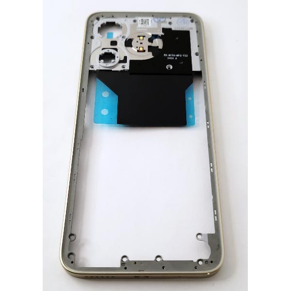 Carcasa o marco central dorado para Xiaomi Poco M6 4G