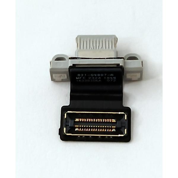 Flex puerto de carga gris para Macbook Air M3 13" A3113 calidad premium