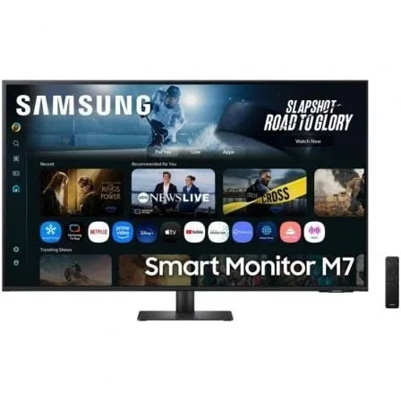 Smart Monitor Samsung M7 S43FM700UU 43"/ 4K/ Multimedia/ Smart TV/ Negro - PixelPlaza