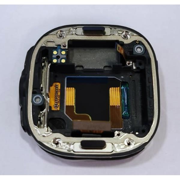 Pantalla lcd para Samsung Galaxy Watch Ultra SM-L705U mas tactil negro marco gris oscuro GH82-35194A Service Pack