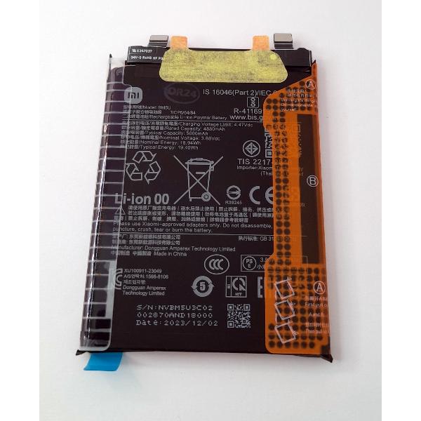 Bateria BM5U 5000mAh para Xiaomi Redmi Note 13 Pro Plus Service Pack