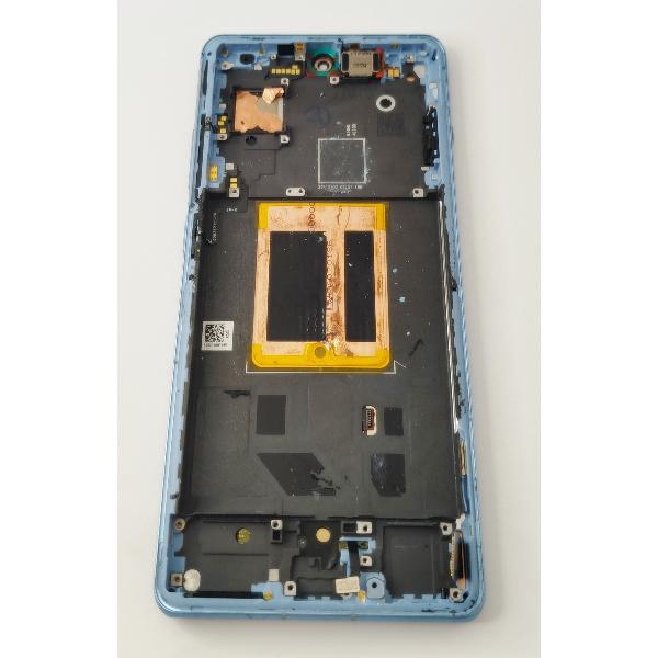 Pantalla lcd para Oneplus Ace 3 Oneplus 12R 5G mas tactil negro mas marco azul calidad premium