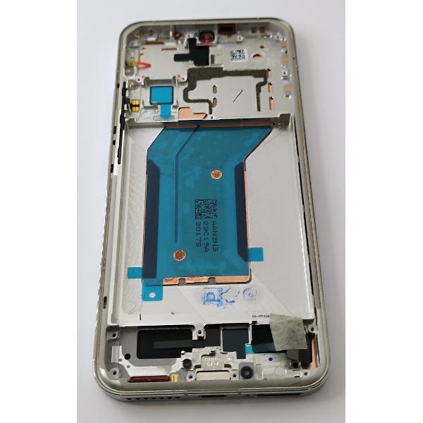 Pantalla lcd para Xiaomi 14 mas tactil negro con marco blanco 56000500N300 Service Pack