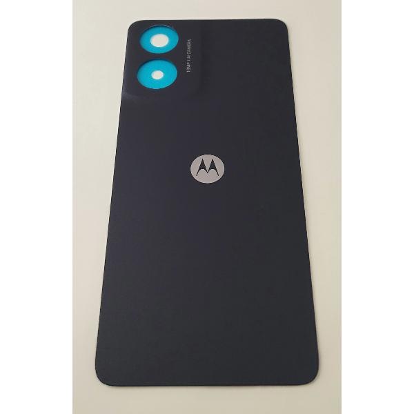 Tapa trasera o tapa bateria negra para Motorola Moto G04 5S58C23910 Service Pack